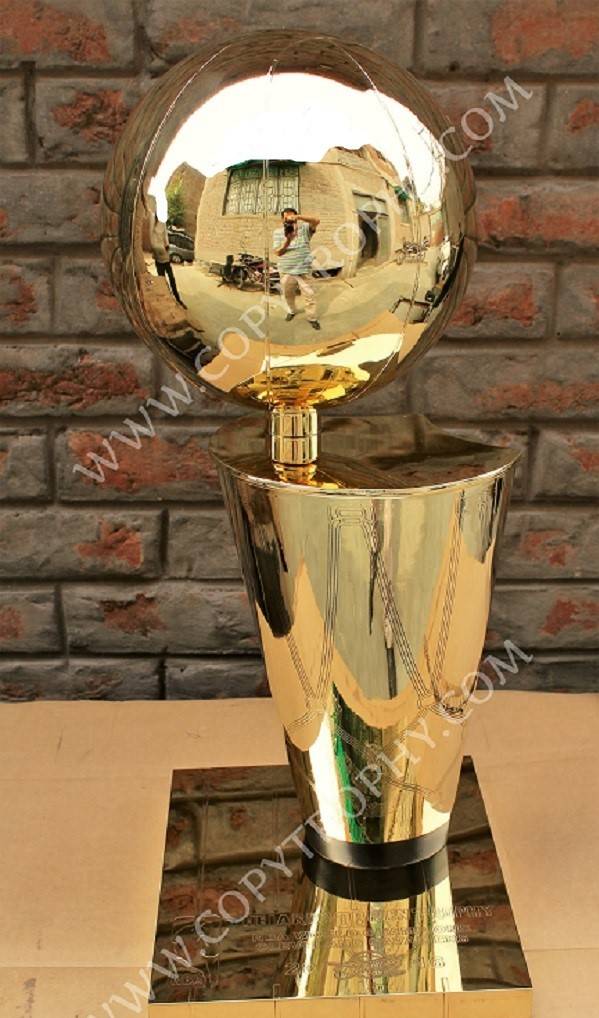 2021 NBA Finals Larry O'Brien Trophy Awarded in Louis Vuitton