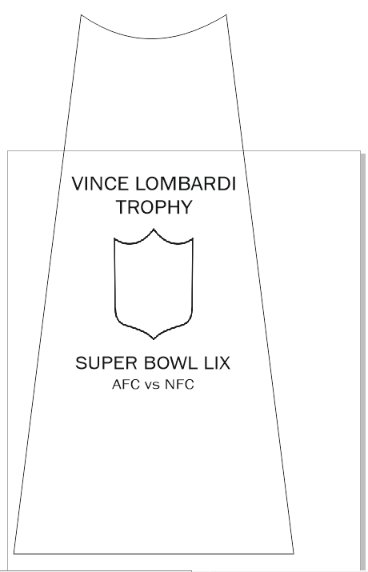 SUPER_BOWL_59_SB-SUNDAY Vince Lombardi Trophy, SB Sunday,(LIX)